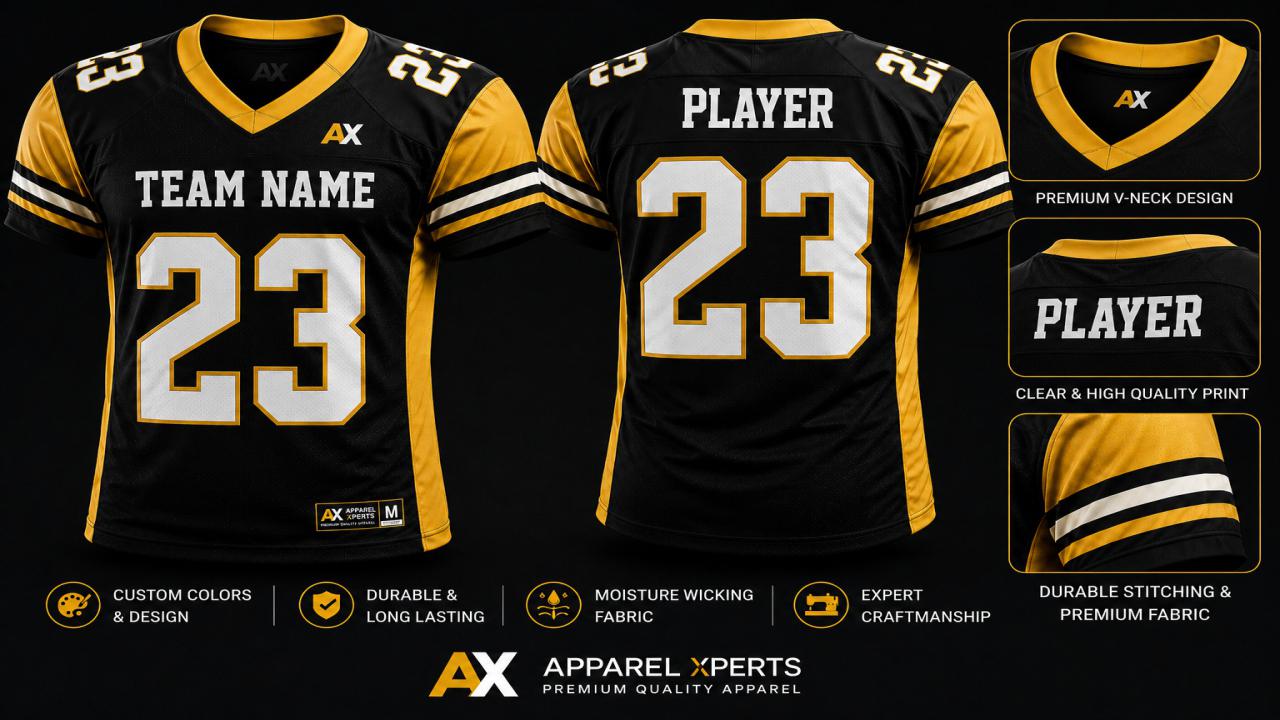 Features of High-Quality Youth Football Uniforms